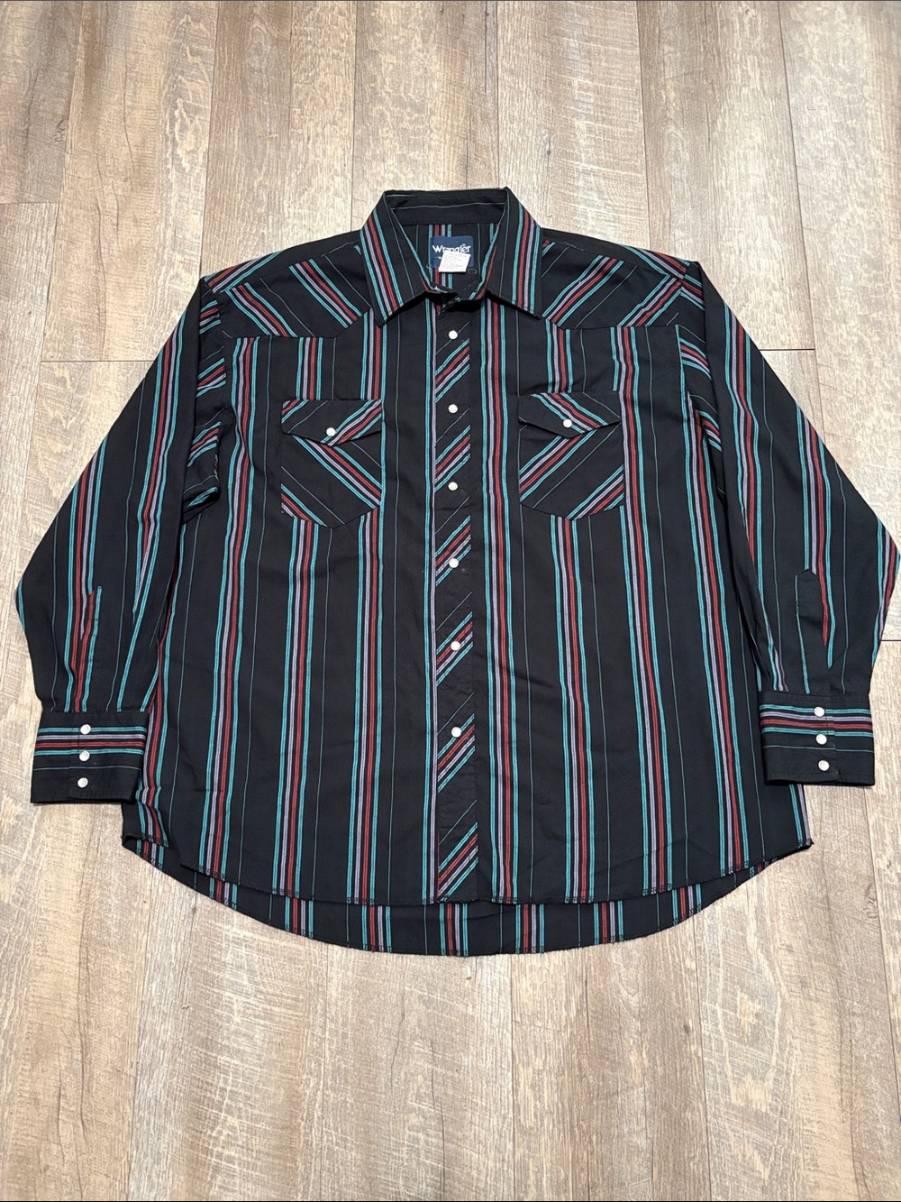 Wrangler Western Shirts Button Down Long Sleeves